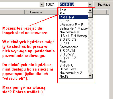 Możesz przejść do innych sieci.