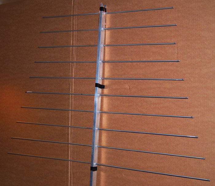 antena LPDA od 144MHz do 450MHz