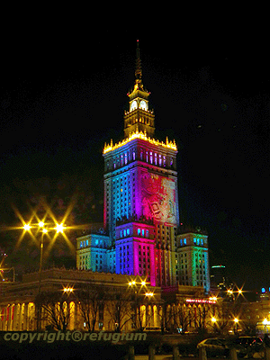 Warszawa - Pałac Kultury i Nauki
